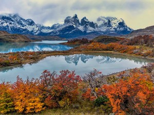 Parc Torres del Paine en automne