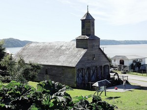 Eglise de Detif sur l'ile de Chiloé
