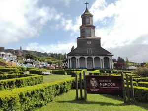 Eglise de Nercon sur l'ile de Chiloé
